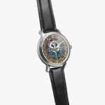 Scottish Napier Celtic Circle Silver Automatic Watch Size 46mm