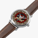 Scottish Wallace Celtic Circle Silver Automatic Watch Size 46mm