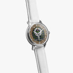 Scottish Fergusson Celtic Circle Large Silver Automatic Watch Size 46mm