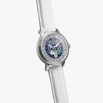 Cooper Scottish Clan Tartan Crest Badge Silver Automatic Watch Size 46mm