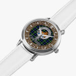 Scottish Baillie Celtic Circle Silver Automatic Watch Size 46mm