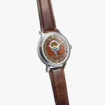 Scottish Bruce Celtic Circle Silver Automatic Watch Size 46mm