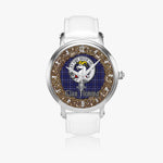 Scottish Fleming Celtic Circle Large Silver Automatic Watch Size 46mm