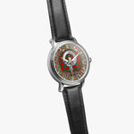 Scottish Erskine Celtic Circle Silver Automatic Watch Size 46mm