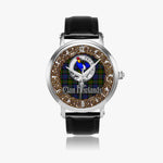 Scottish Newlands Celtic Circle Silver Automatic Watch Size 46mm