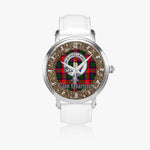 Scottish Charteris Celtic Circle Silver Automatic Watch Size 46mm