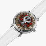 Scottish MacLean Celtic Circle Silver Automatic Watch Size 46mm