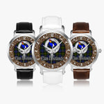 Scottish Newlands Celtic Circle Silver Automatic Watch Size 46mm