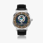Scottish Hope Celtic Circle Silver Automatic Watch Size 46mm