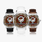 Scottish Skene Celtic Circle Silver Automatic Watch Size 46mm