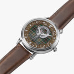 Scottish Craig Celtic Circle Silver Automatic Watch Size 46mm