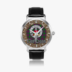Scottish Logan Celtic Circle Silver Automatic Watch Size 46mm