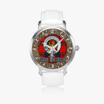 Scottish Nicolson Celtic Circle Silver Automatic Watch Size 46mm