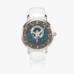 Scottish Pitcairn Celtic Circle Silver Automatic Watch Size 46mm