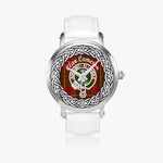 Cameron Scottish Clan Tartan Silver Automatic Watch Size 46mm