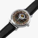Scottish Buchan Celtic Circle Silver Automatic Watch Size 46mm
