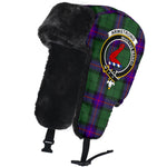 Scottish Armstrong Modern Clans Tartan Trapper Hat - Crest Classic
