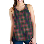 Scottish MacFarlane Hunting Modern Clan Tartan Tank Top Women's - Classic