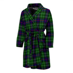 Scottish Leslie Hunting Clan Tartan Bathrobe - Classic