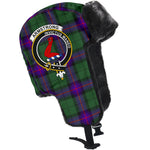 Scottish Armstrong Modern Clans Tartan Trapper Hat - Crest Classic