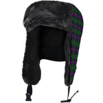 Scottish Morrison Modern Clan Tartan Trapper Hat - Classic