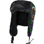 Scottish Armstrong Modern Clans Tartan Trapper Hat - Crest Classic