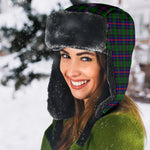 Scottish Morrison Modern Clan Tartan Trapper Hat - Classic