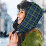 Scottish Campbell Argyll Ancient Clan Tartan Trapper Hat - Classic