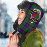 Scottish Armstrong Modern Clans Tartan Trapper Hat - Crest Classic
