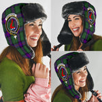 Scottish Armstrong Modern Clans Tartan Trapper Hat - Crest Classic