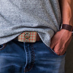 Scottish MacAlister Dress Clan Tartan Belt Buckles - Classic