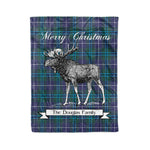 Tartan Blanket With Moose Clan Douglas Plaid Blanket Tartan Plaid Fleece Blanket, Christmas Blanket, tartan blanket, plaid blanket, red plaid blanket, buffalo plaid blanket, green plaid blanket, plaid fleece blanket, blue plaid blanket, red tartan blanket, tartan plaid blanket, black and white plaid blanket, christmas plaid blanket, orange plaid blanket, tartan plaid throw blanket, pink plaid blanket, brown plaid blanket, buffalo check blanket