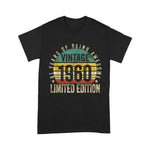 Vintage 1960 Limited Edition 61 Year Old Birthday Gifts 61st Birthday Shirt - Scotstee Shop