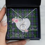Rising Phoenix Necklace - Valentine Necklace Clan Donnachaidh Robertson Tartan Gift for Girlfriend, Gift for My Wife Rising Phoenix Necklace