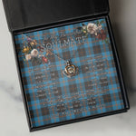 To My Beautiful Soulmate Necklace In Your Eyes I Have Found My Home Clan Angus Ancient Tartan Crown Pendant Necklace