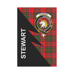 Scotstee Shop Stewart (of Appin Tartan Garden Flag - Flash Style