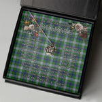 To My Beautiful Soulmate Necklace In Your Eyes I Have Found My Home Clan Johnston Dress Tartan Crown Pendant Necklace