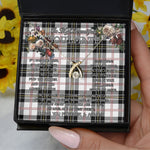 To My Beautiful Soulmate Necklace In Your Eyes I Have Found My Home Clan MacPherson Modern Tartan Wishbone Dancing Necklace