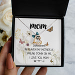 Love Dancing Necklace - Mom Necklace Gift -Love You Always And Forever - Mother's Day Gift