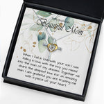 Boyfriend’s Mom Necklace, Gift For Boyfriend’s Mom, To My Boyfriends Mom Necklace, Mother's Day Cross Necklace