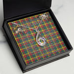 To My Beautiful Soulmate Necklace In Your Eyes I Have Found My Home Clan Buchanan Tartan Rising Phoenix Necklace