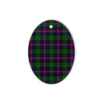 Urquhart Modern Tartan Oval Ornaments, Christmas Tree Ornament, Plaid Christmas Ornaments, Ceramic Oval Christmas Tree Decoration, Tartan Oval Ornaments, Christmas Tree Ornament, Plaid Christmas Ornaments, Ceramic Oval Christmas Tree Decoration