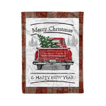 Tartan Blanket Vintage Red Truck with Christmas Tree Family Scottish Clan Davidson Dress Dancers plaid blanket, red plaid blanket, buffalo plaid blanket, green plaid blanket, plaid fleece blanket, blue plaid blanket, red tartan blanket, tartan plaid blanket, black and white plaid blanket, , christmas plaid blanket, orange plaid blanket, tartan plaid throw blanket, pink plaid blanket, brown plaid blanket, buffalo check blanket