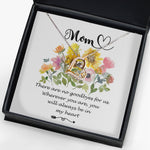 Love Dancing Necklace - Mother Necklace - You Will Always Be In My Heart - Mother's Day Necklace