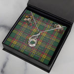 To My Beautiful Soulmate Necklace In Your Eyes I Have Found My Home Clan MacMillan Ancient Tartan Rising Phoenix Necklace