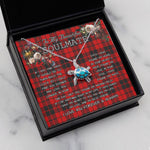 Sea Turtle Necklace To My Beautiful Soulmate Necklace In Your Eyes I Have Found My Home Clan Ettrick Tartan Blue Turtle Necklace