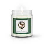 Soy Wax Candle - Buffalo Plaid Candle Clan Crest Badge Agnew Hunting Tartan Plaid Soy Wax Candle, oil candle, candle handmade, wax candle, soy wax, nature wax, natural soy wax, natural soy candles, natural candle
