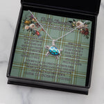 Sea Turtle Necklace To My Beautiful Soulmate Necklace In Your Eyes I Have Found My Home Clan Kelly Tartan Blue Turtle Necklace