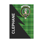 Scotstee Shop Clephane (or Clephan) Tartan Garden Flag - Flash Style