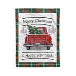 Tartan Blanket Vintage Red Truck with Christmas Tree Family Scottish Clan Prince Of Wales plaid blanket, red plaid blanket, buffalo plaid blanket, green plaid blanket, plaid fleece blanket, blue plaid blanket, red tartan blanket, tartan plaid blanket, black and white plaid blanket, , christmas plaid blanket, orange plaid blanket, tartan plaid throw blanket, pink plaid blanket, brown plaid blanket, buffalo check blanket
